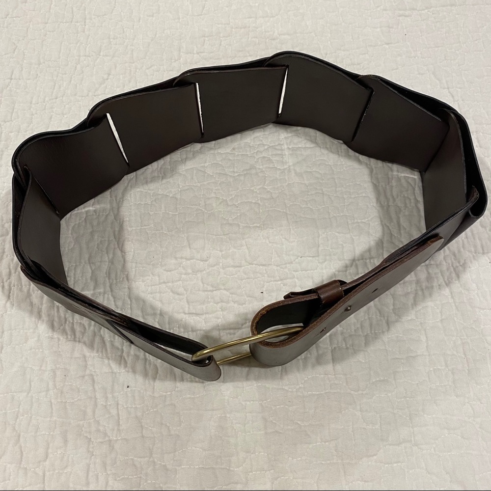 Linea Pelle x Bergdorfs Oversized Leather Belt - Picture 15 of 16